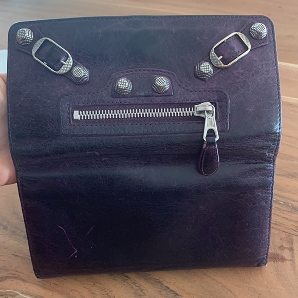 Balenciaga Moto Long Flap Wallet - Picture 7 of 13